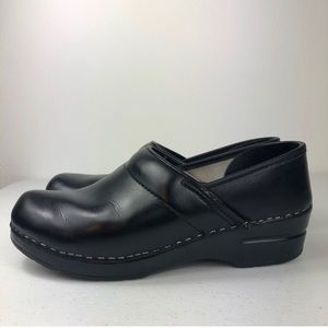 Dansko black clogs
